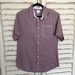 Men's Maroon JB Holt Short Sleeve Shirt